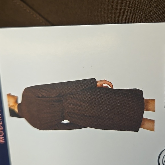 Modern Ambition Long Sleeve Tie-waist Shirtdess Size M - Picture 4 of 6